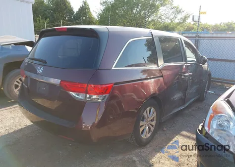 2014 Honda Odyssey Ex z USA, uszkodzony, nr VIN 5FNRL5H45EB044359